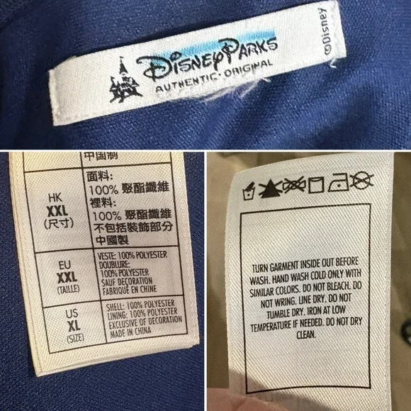 Disney Parks It's a Small World Dress Tank Colorful Mary Blair Blue Sz XL - Picture 11 of 11